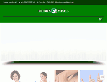 Tablet Screenshot of dobramisel.net